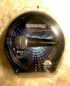 SHURE Performance Gear Microphone PG58 Vocal Microphone XLR-XLR / 15 ft Chord