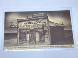 Set Of Two Antique Oakland Postcards Heinolds First And Last Chance Bar