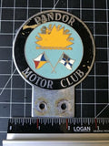 Pandor Motor Club Car Badge