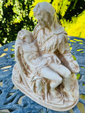 Pieta by Michelangelo Religious Mary Holding Jesus Clay Ceramic Art Sculpture