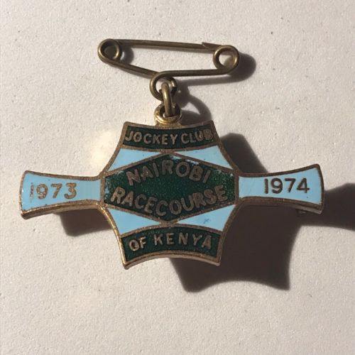 Jockey Club Of Kenya Nairobi Racecourse 1973-1974 Pin Badge #123
