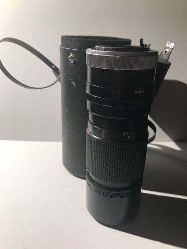 Canon Zoom Lens FD 100-200mm 1:5.6 Lens with Case