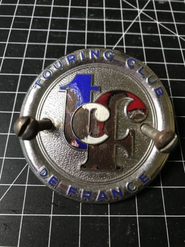 Touring Club De France Car Badge