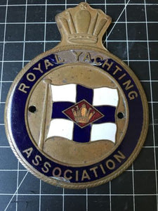 Royal Yachting Association Car Badge