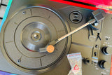 Victrola Tie Dye Rainbow Vinyl Record Player 3Speed Bluetooth Built-in Speakers
