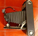 Antique Conley Junior Folding Camera Victo Lens Cable Release Takes 620 Film