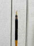Vintage 14k Gold Plated Bakelite Pen USA