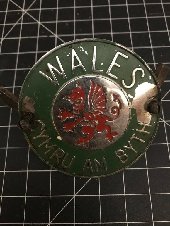 Wales Cymru Am Byth Car Badge