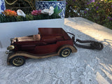 Telemania Metal & Red Wood 1927 Packard Model Automobile Car Cord Telephone