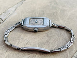 Dainty Hadley Silver Tone Ladies Wrist Watch