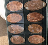 Vintage Penny Collector Souvenir Coin Album Disney Rainforest Cafe 38 Coin Lot
