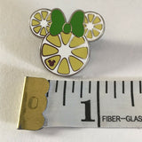 DLR 2017 Hidden Mickey Minnie Fruit Icons Lemon Slice Disney Pin 119767