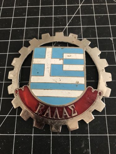 Greek Car Badge
