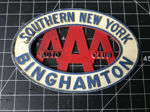 Southern New York Binghamton Car Badge