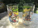 Wonderful World of Disney + Pepsi Alice In Wonderland Collector Glasses Set of 2