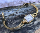 Vintage 14k Gold Filled Lady Elgin Wrist Watch Mechanical- Works