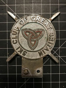 Ski Club Of Great Britain Car Badge