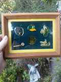Tools of the Trade UNOCAL 1993 Oakland A's Baseball framed pin Collection 6 Pins