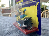 Marvel Comics X-men Wolverine's Motorized Mystery Bump & Go Motorcycle New