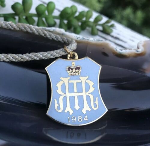 1984 Henley Royal Regatta Member’s Light Blue Enamel Badge #4825