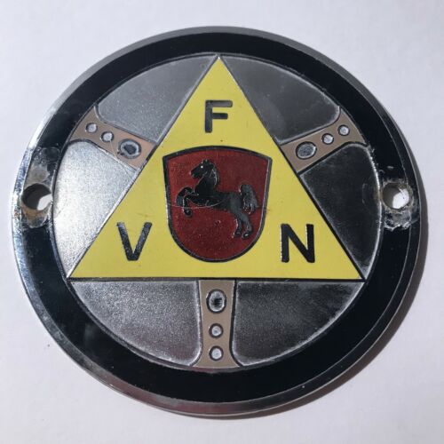 Fahrlehrer Vereiniguang Niedersachsen Driving Instructor Association Car Badge