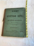 Gems Of Scottish Song 1866 Oliver Ditson & Company
