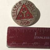 Silver Jubilee HSA 1956 Pin Badge