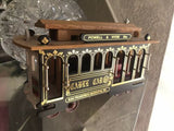 Beautiful Collectors San Francisco Powell Hyde St Cable Car Music Box Model Car