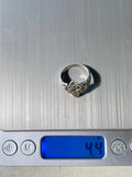 Vintage Sterling Silver 925 Celtic Knot Ornate Ring 4.4g Size 7