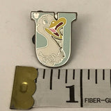 Hidden Mickey - Alphabet Letter Collection U For Ugly Duckling Disney Pin 82343