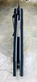 Kershaw Tanto Speed Safe 1990 Patented Black Knife w Pocket Clip