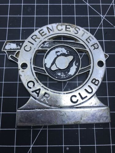 Cirencester Car Club Car Badge