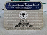 Vintage Hotel Mecca Inter-Continental Luggage Label Kingdom of Saudi Arabia
