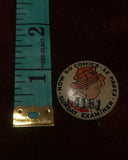 Rare 1917 Sunday Examiner Now 50 Comics Pin Button Signed Greenduck Co. Chicago