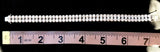 Sterling Silver 925 Round CZ Cubic Zirconia Double Row 7” Tennis Bracelet