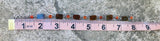 Vintage Sterling Silver 925 Art Glass Stone Multi Color Amber Tone Link Bracelet