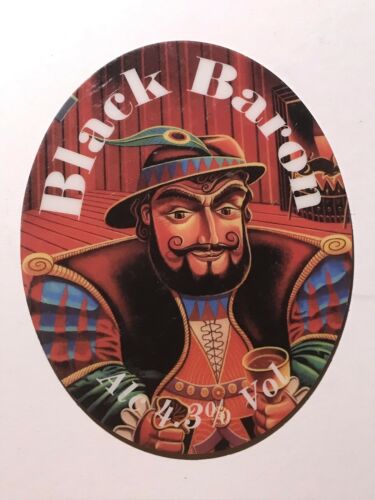 Black Baron Vintage Beer Magnet