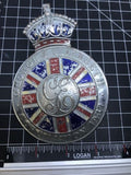 George & Elizabeth Coronation 1937 Car Badge