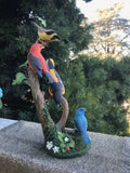 National Geographic Summer Serenade Sculpture 13.5” Tall Birds in Tree