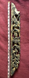 Antique Buddhist Spiritual Artifact Gold Guild Thai Wood Temple Carving