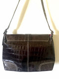 Large Genuine Leather Maxximum Black Handbag