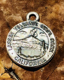 Vintage Sterling Silver Lassen Volcanic National Park California Pendant