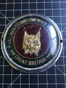 The Lawn Tennis Umpires Association Great Britain Car Badge