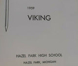 1962 Viking Hazel Park High School Yearbook Hazel Park Michigan HPHS