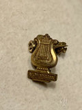 Vintage Gold Filled Glee Club A’ Capella Pin Lot Of 2 Pins