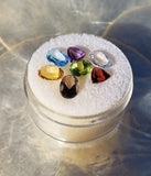 Semi Precious Gemstones Aquamarine Amethyst Citrine Peridot Garnet Smoky Quartz Clear Quartz