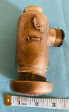 Beverly Hills Calif H L Gee Mfg Co Model 8 Threaded Vintage Copper Valve