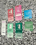 1970’s - 90’s Vintage Disneyland Passport Ticket Stub Disney Collection Lot Of 7