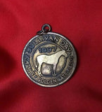 Silky Sullivan Day Golden Gage Fields 1997 Horse Pendant Metal