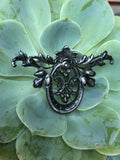 Tiffany & Co Art Nouveau signed LIX May 4 1890 Sterling Silver Brooch Pin